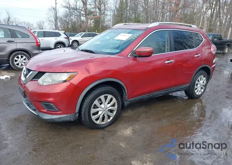 2016 Nissan Rogue S z USA, uszkodzony, nr VIN KNMAT2MT2GP629000